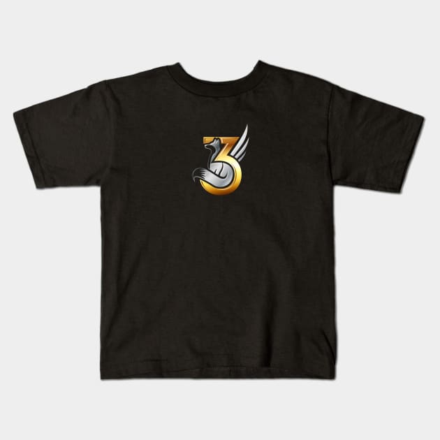 Fox3 Aerotique Logo Kids T-Shirt by Wykd_Life